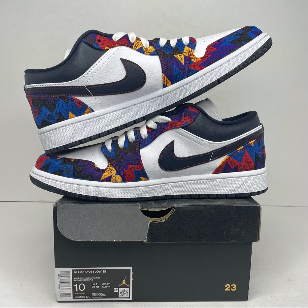 Nike Air Jordan 1 Retro Low SE “Nothing But Net” - Picture 2 of 4